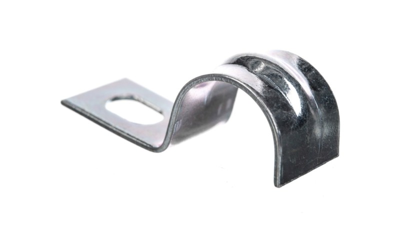 Uchwyt metalowy do rur i kabli 12mm 604 12 G 1003127 /100szt./ Uchwyt metalowy do rur i kabli 12mm 604 12 G 1003127 /100szt./
