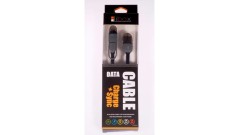 Przewód USB - microUSB / iPhone 2A 1m LIBOX LB0066C