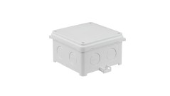 Puszka n/t hermetyczna pusta 98x98x60mm IP67 biała N90x90S 35135206