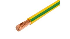 Przewód instalacyjny H07V-K 2,5 żółto-zielony 4520002S /100m/