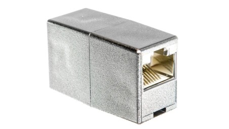 Adapter (przelotka) RJ45/RJ45 kat.5e ekranowany DN-93901