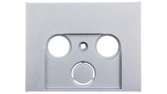 K.1 Element centralny do gniazda antenowego 2- i 3 wyjściowego aluminium mat lakierowany 12017034