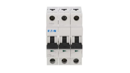 Wyłącznik nadprądowy 3P D 1,6A 15kA AC FAZ-D1,6/3 278883