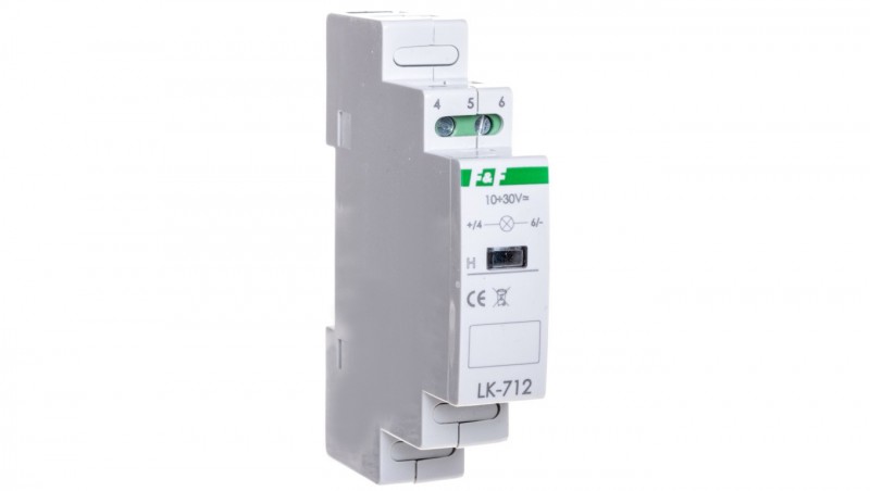 Lampka modułowa niebieska LK-712B-10-30V Lampka modułowa niebieska LK-712B-10-30V