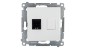 Simon 54 Gniazdo komputerowe pojedyncze RJ45 kat.6 z przesłoną białe D61.01/11 Simon 54 Gniazdo komputerowe pojedyncze RJ45 kat.6 z przesłoną białe D61.01/11