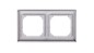 Merten M-Plan Ramka podwójna aluminium MTN486260 Merten M-Plan Ramka podwójna aluminium MTN486260
