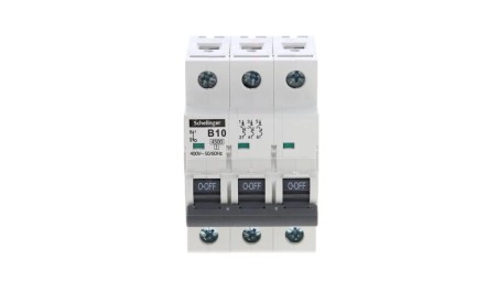 WYŁĄCZNIK NADPRĄDOWY 4,5KA 3P B 10A SCHELINGER A02-G7-3P-B10