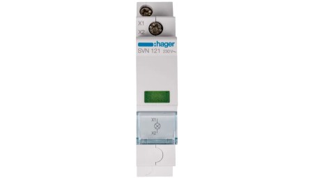 Lampka modułowa zielona 230V AC SVN121