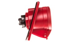 Gniazdo tablicowe 16A 3P 400V /80x97/ czerwone IP44 413-9
