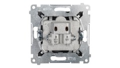 Simon 54 Gniazdo antenowe SAT/SAT/RTV końcowe antracyt DASK2.01/48