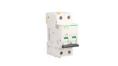 Wyłącznik nadprądowy 2P C 63A 6kA AC iC60N-C63-2 A9F04263