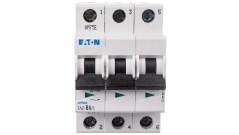 Wyłącznik nadprądowy 3P B 6A 15kA AC FAZ B6/3 278841