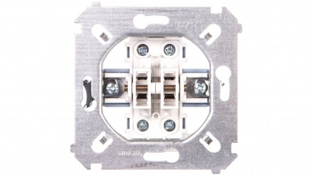 Simon 54 Łącznik schodowy podwójny mechanizm 10AX 250V SW6/2M