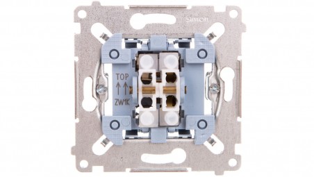 Simon 54 Łącznik żaluzjowy trójpozycyjny 1-0-2 mechanizm 250A 250V SZW1KM