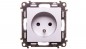 VALENA LIFE Gniazdo pojedyncze z/u 2P+Z z przesłonami aluminium 753384 VALENA LIFE Gniazdo pojedyncze z/u 2P+Z z przesłonami aluminium 753384