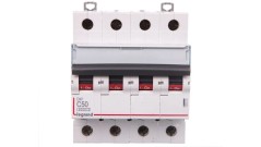 Wyłącznik nadprądowy 4P C 50A 6kA S304 DX3 407933
