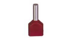 Końcówka tulejkowa izolowana HI 2X1,5/8 E08KH-02020101301 /500szt./