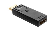 Adapter DisplayPort 1.1a Typ DP/HDMI A, M/Ż czarny AK-340602-000-S