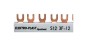 Szyna łączeniowa 3P 63A 12mm2 widełkowa (12mod.) 3F S12 3F-10 45.322 Szyna łączeniowa 3P 63A 12mm2 widełkowa (12mod.) 3F S12 3F-10 45.322
