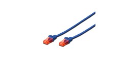 Kabel krosowy (Patch Cord) U/UTP kat.6 niebeski 3m DK-1612-030/B