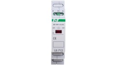 Lampka modułowa 1-fazowa czerwona 30-130V AC/DC LK-712R-30-130V