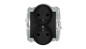ICON Mechanizm gniazda podwójnego do ramki z uziemieniem 2x(2P+Z) (przesłony torów prądowych) czarny mat 12IGPR-2zp ICON Mechanizm gniazda podwójnego do ramki z uziemieniem 2x(2P+Z) (przesłony torów prądowych) czarny mat 12IGPR-2zp