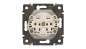 VALENA Gniazdo pojedyncze z/u 16A IP20 aluminium 770196 VALENA Gniazdo pojedyncze z/u 16A IP20 aluminium 770196