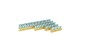 Listwa zaciskowa mosiężna BB111, 111 - torów, 1,5-25mm2, 100A, 1m MAD0111E21 Listwa zaciskowa mosiężna BB111, 111 - torów, 1,5-25mm2, 100A, 1m MAD0111E21