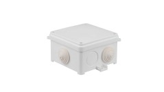Puszka n/t hermetyczna pusta 98x98x60mm IP55 biała N90x90 35120206