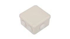 Puszka natynkowa LIGHT 88x88x52 7xM25 IP54 EP-088
