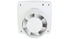 Wentylator domowy fi100 230V 14W 88m3/h 33dB ścienny z wyłącznikiem czasowym biały 100LDT