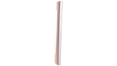 Berker B.3/B.7 Glas Ramka pojedyncza aluminium/śnieżnobiała 10113904