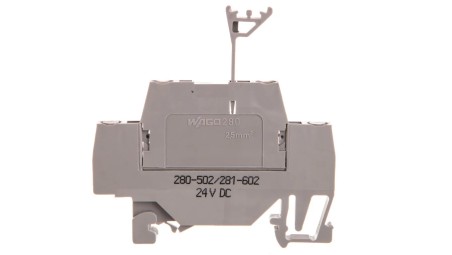 Złączka z diodą tłumiącą 24V DC 280-502/281-602 /50szt./