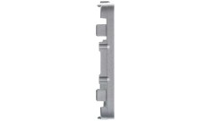 VALENA ALLURE Plakietka gniazda pojedynczego RJ11 kategorii 6 utp aluminium 755417