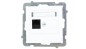 AS Gniazdo komputerowe pojedyncze RJ45 kat.5e MMC białe GPK-1G/K/m/00 AS Gniazdo komputerowe pojedyncze RJ45 kat.5e MMC białe GPK-1G/K/m/00