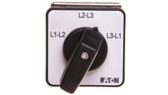 Przełącznik woltomierza L1-L2/L2-L3/L1-L3 3P 20A do wbudowania T0-2-15922/E 053099