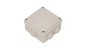 Puszka n/t 100x100x50 tworzywo IP55 szara GW44004