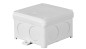 Puszka n/t hermetyczna pusta 88x88x55mm IP67 biała N80x80S odporna na UV 35133206 Puszka n/t hermetyczna pusta 88x88x55mm IP67 biała N80x80S odporna na UV 35133206