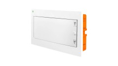 Rozdzielnica modułowa podtynkowa AREO PE+N 1x18 IP40 biały 3660-00