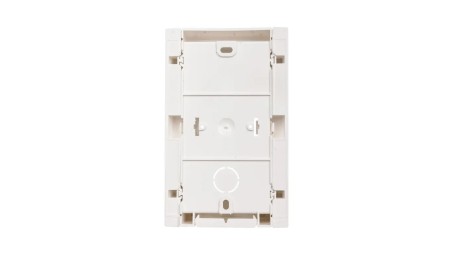 Simon Connect Obudowa CIMA PRO natynkowa pojedyncza 2xK45 czysta biel SBC100/9