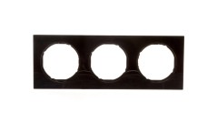 Berker R.3 Ramka potrójna czarna 10132245