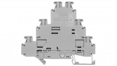 Złączka szynowa 3-piętrowa 0,14-4mm2 szara UT 2,5-3L 3214259