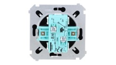 Simon Basic Łącznik schodowy podwójny (moduł) 10AX, 250V, zaciski śrubowe czarny BMW6/2.01/49