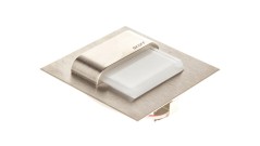 Oprawa LED 0,8W TANGO K(szlif) / WW (ciepły biały) INOX IP56 MH-TAN-K-H-1-PL-00-01