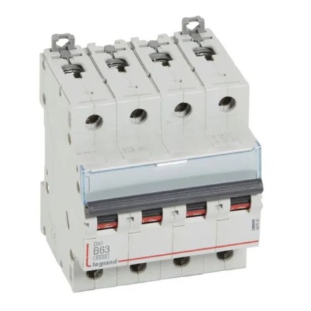 Wyłącznik nadprądowy 4P B 63A 6kA S304 DX3 407630