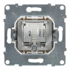SUNO Gniazdo antenowe TV-R-2xSAT końcowe 1,5dB białe 721170