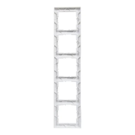 SUNO Ramka pięciokrotna biała 721505