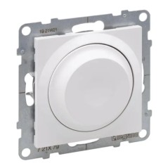 SUNO Ściemniacz obrotowy dla lamp LED z opcją ściemniania 5-75W biały 721179