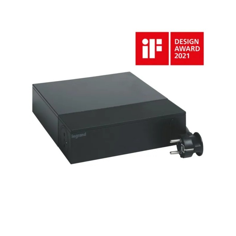 HELMO Przedłużacz do kącika TV 4X2P+Z + 4X2P z ogranicznikiem przepięć z przewodem 2.0m 3x1.5 mm2 czarny 049430 HELMO Przedłużacz do kącika TV 4X2P+Z + 4X2P z ogranicznikiem przepięć z przewodem 2.0m 3x1.5 mm2 czarny 049430