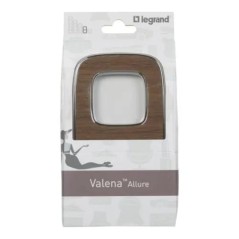 VALENA ALLURE Ramka podwójna orzechowy 754462